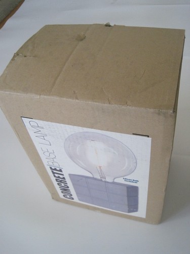 Concrete base lamp - base,
