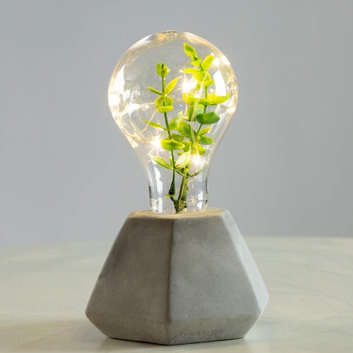 Table lamp edison - table, night